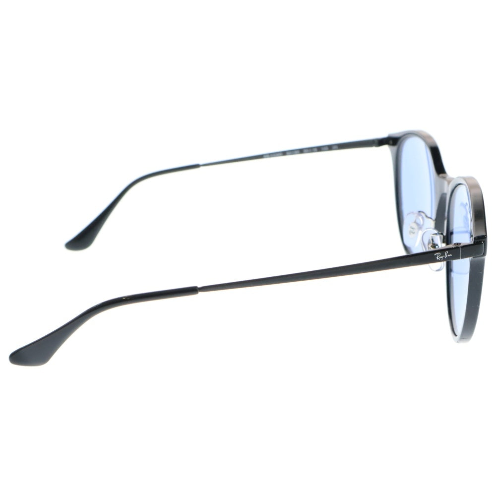 Ray Ban(レイバン) RB4334D ボストンフレーム カラーレンズ サングラス メガネ 眼鏡 ブラック/ブルー