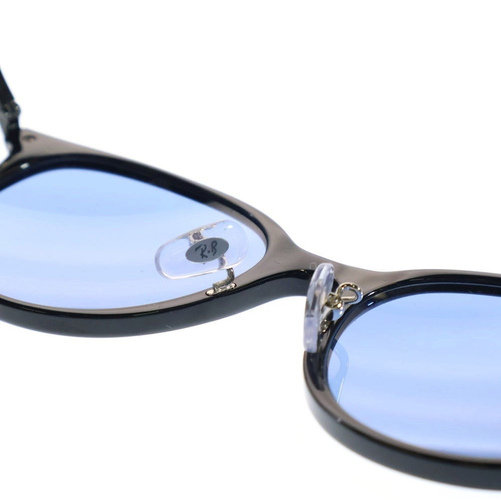 Ray Ban(レイバン) RB4334D ボストンフレーム カラーレンズ サングラス メガネ 眼鏡 ブラック/ブルー