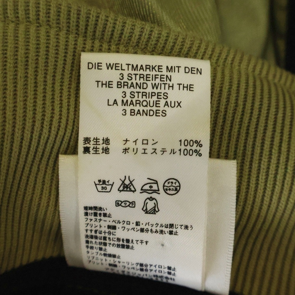 adidas(アディダス) 90S 万国旗タグ スリーストライプ ナイロン ジップアップ トラックジャケット オリーブ