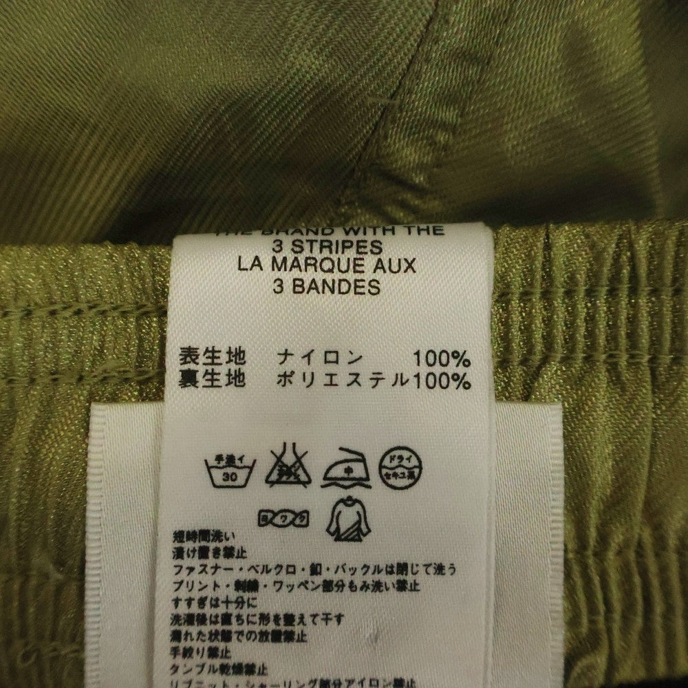 adidas(アディダス) 90S 万国旗タグ スリーストライプ ナイロン トラックパンツ オリーブ
