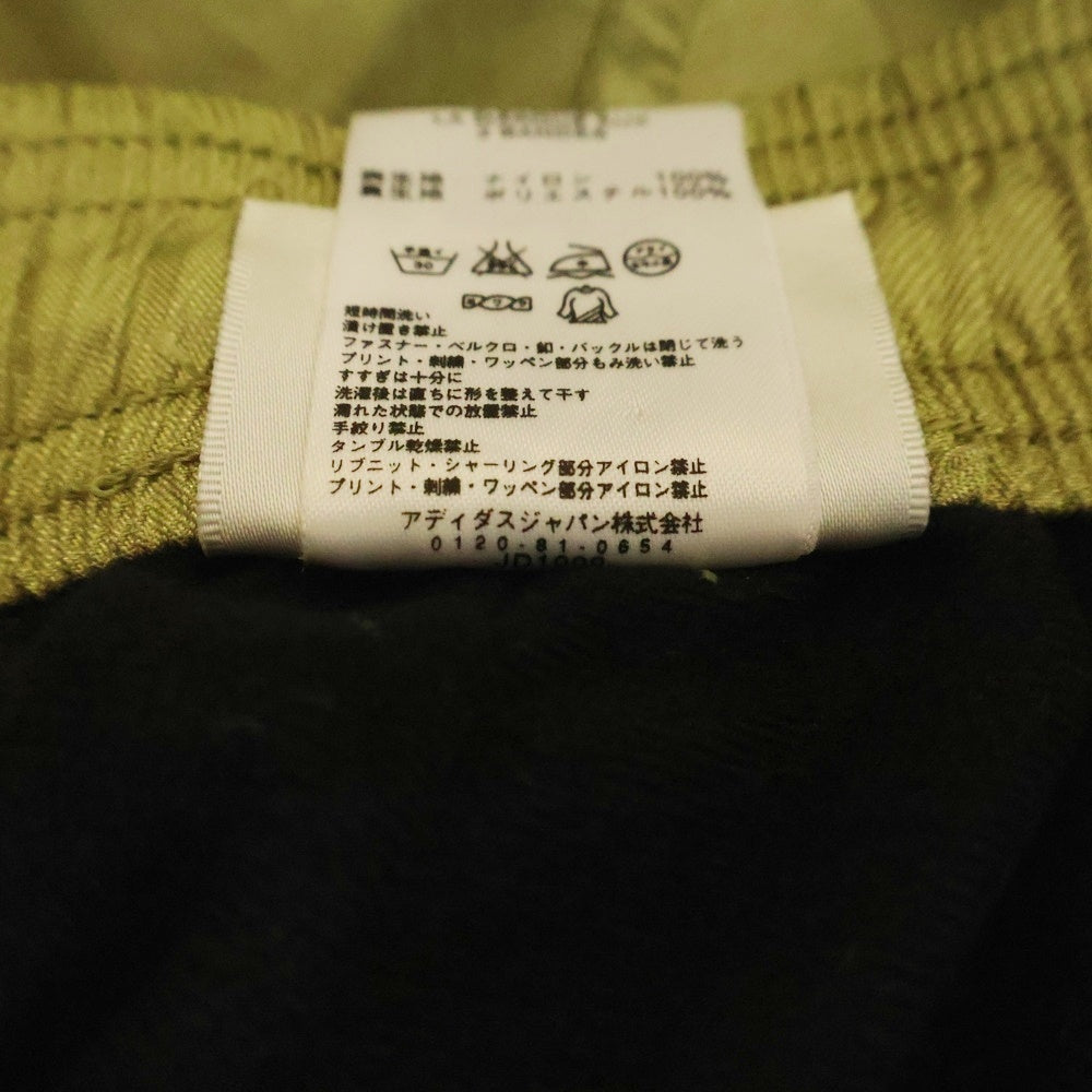 adidas(アディダス) 90S 万国旗タグ スリーストライプ ナイロン トラックパンツ オリーブ