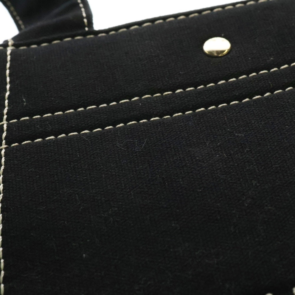 JILL STUART(ジル スチュアート) フリル キャンバス 2WAY ハンド ショルダーバッグ レディース ブラック 125-1283208