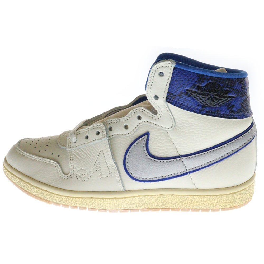 NIKE(ナイキ) ×Awake NY JORDAN AIR SHIP SP Game Royal アウェイク ジョーダン エアシップ ゲームロイヤル ハイカットスニーカー ホワイト/ブルー US9/27cm FN8675-104