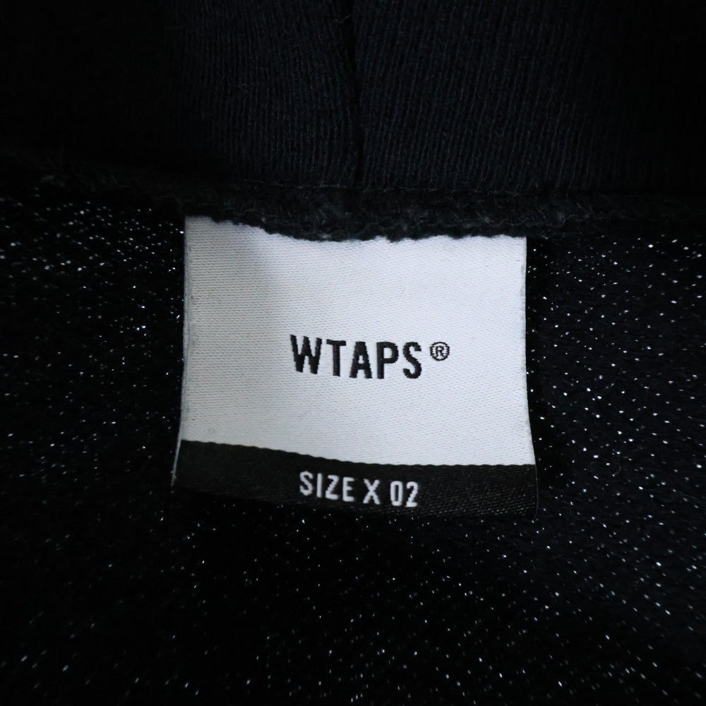WTAPS(ダブルタップス) 19AW SCREEN DTOM SWEAT HOODIE スクリーン 両面プリント フーデット スウェット パーカー ブラック