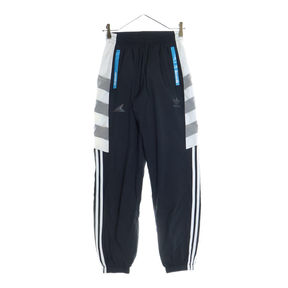 adidas(アディダス) ×DESCENDANT DCDT NYLON PANTS ディセンダント サイドライン ナイロンパンツ ブラック FR8227