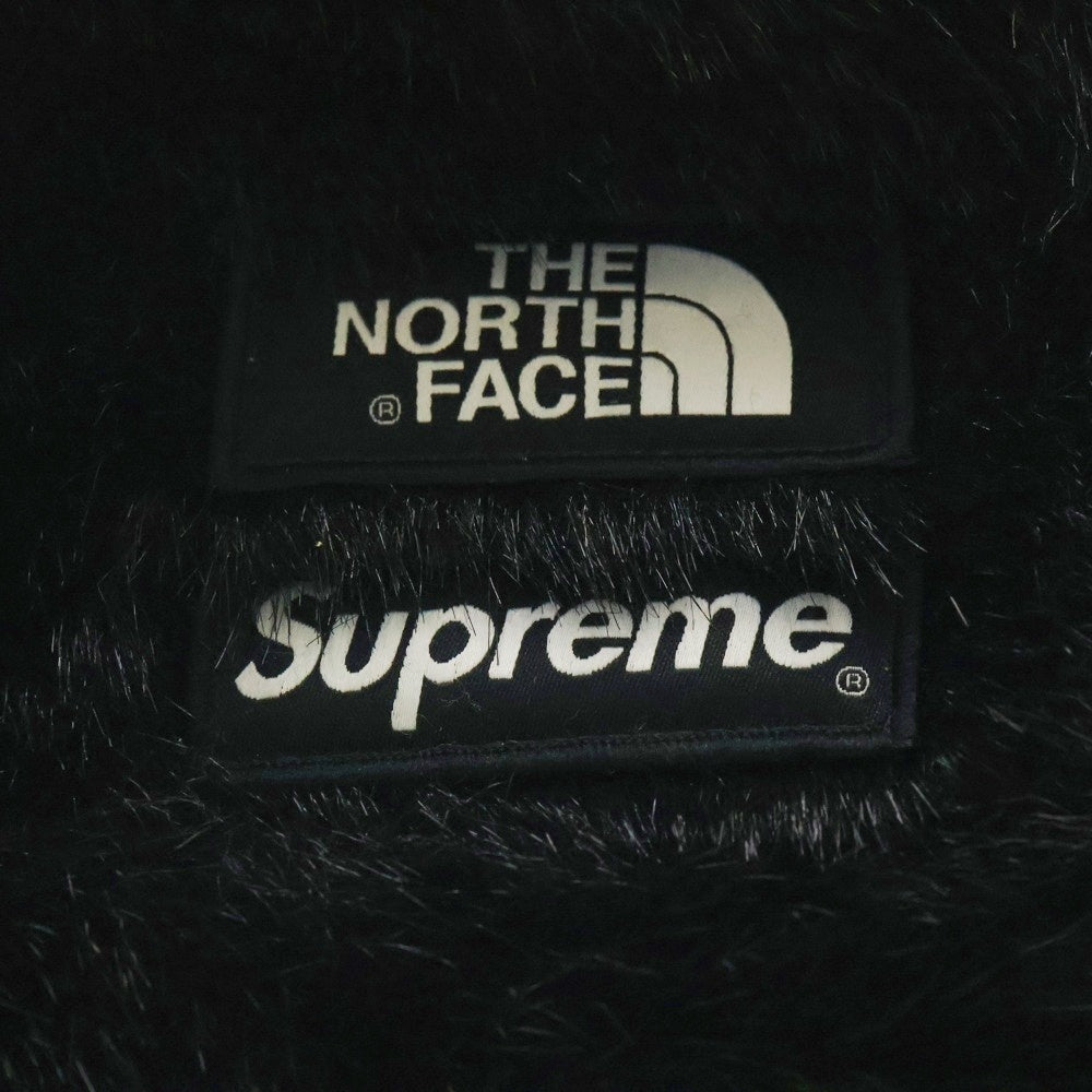 SUPREME(シュプリーム) ×THE NORTH FACE 20AW FAUX FUR WAIST BAG ザ ノース フェイス フェイク ファー ウエストバック ブラック NF0A5G87