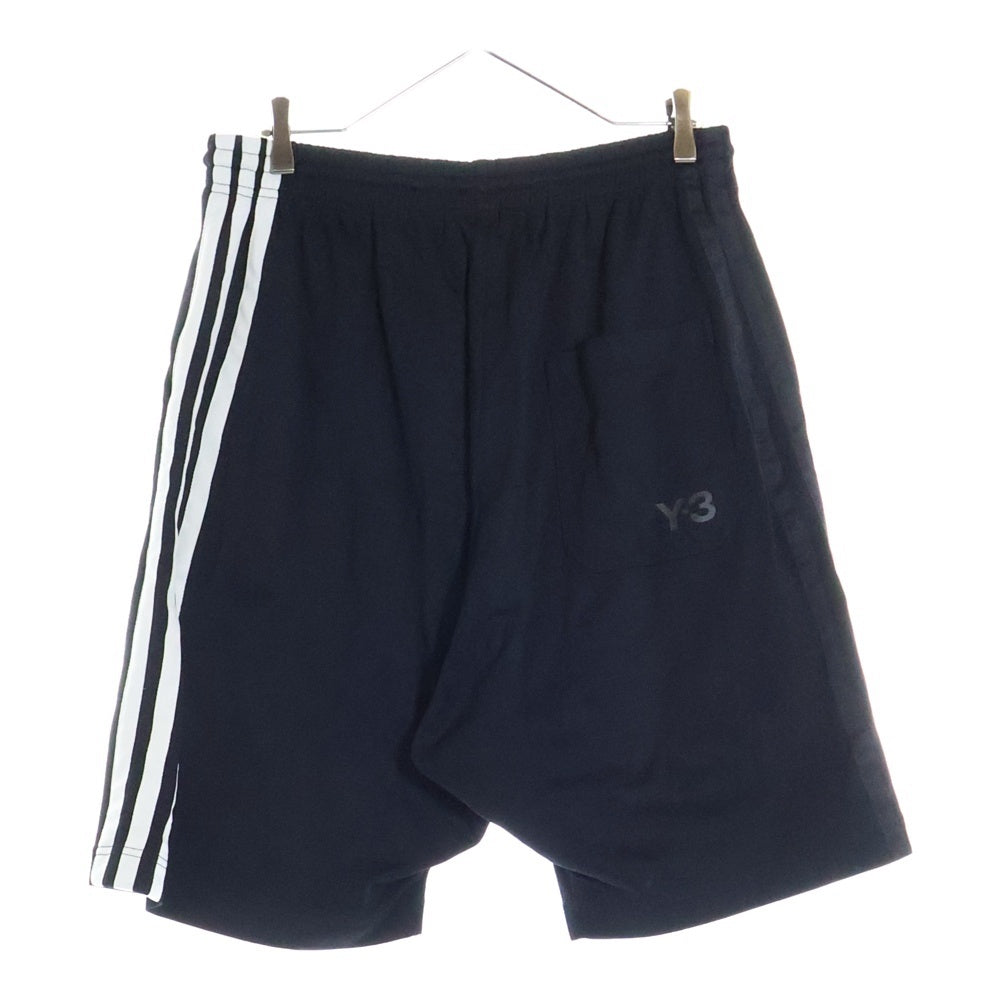 Y-3(ワイスリー) 3-STRIPES SHORTS スリーストライプショーツ サイドライン ハーフトラックパンツ ブラック CY6889