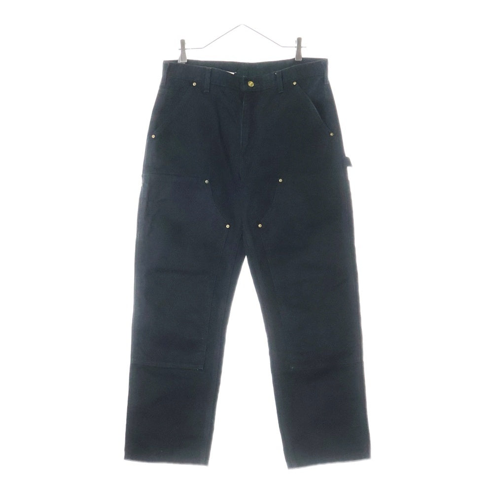 CARHARTT(カーハート) DOUBLE KNEE PANT ダブルニー ワークペインターパンツ メキシコ製 ブラック B01 BLK