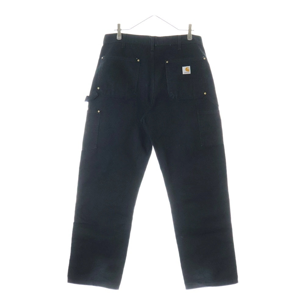 CARHARTT(カーハート) DOUBLE KNEE PANT ダブルニー ワークペインターパンツ メキシコ製 ブラック B01 BLK