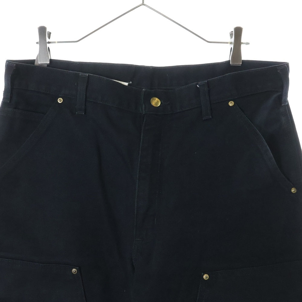 CARHARTT(カーハート) DOUBLE KNEE PANT ダブルニー ワークペインターパンツ メキシコ製 ブラック B01 BLK