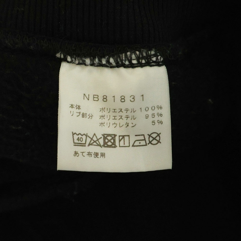 THE NORTH FACE(ザノースフェイス) HEATHER SWEAT PANT ヘザー スウェットパンツ ブラック NB81831