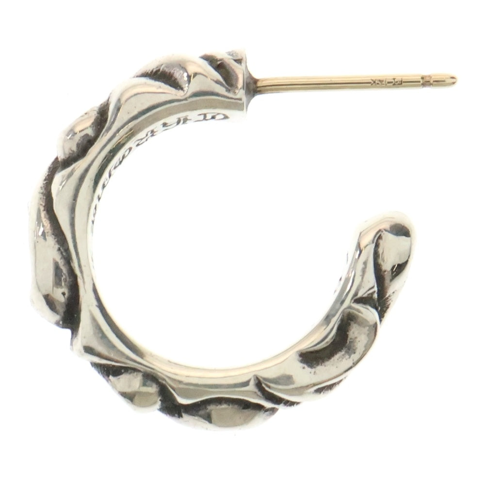 CHROME HEARTS(クロムハーツ) HOOP SCROOL スクロール フープピアス シルバー BCA102