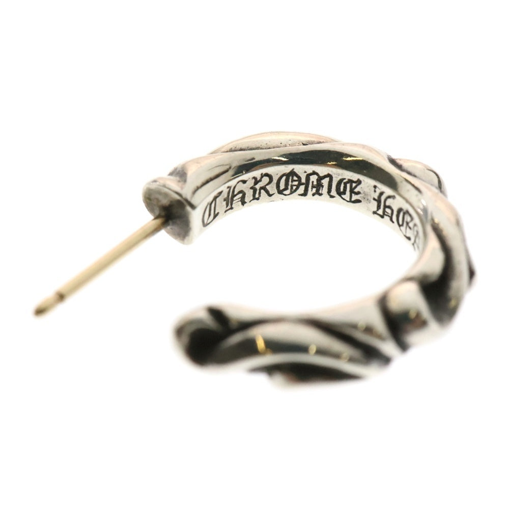 CHROME HEARTS(クロムハーツ) HOOP SCROOL スクロール フープピアス シルバー BCA102