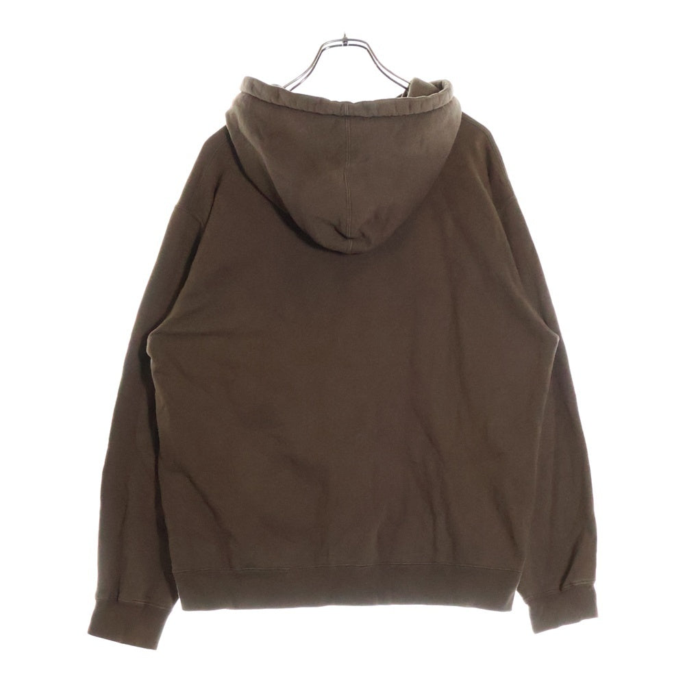 STUSSY(ステューシー) レインボー グラフィックプリント スウェット プルオーバーパーカー ブラウン