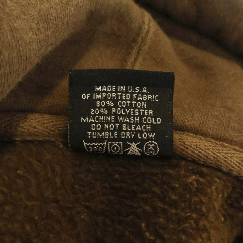 STUSSY(ステューシー) レインボー グラフィックプリント スウェット プルオーバーパーカー ブラウン