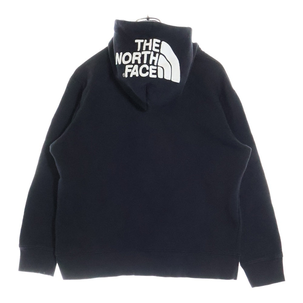 THE NORTH FACE(ザノースフェイス) ロゴエンブロイダリー スウェット ジップアップパーカー ブラック NT11530