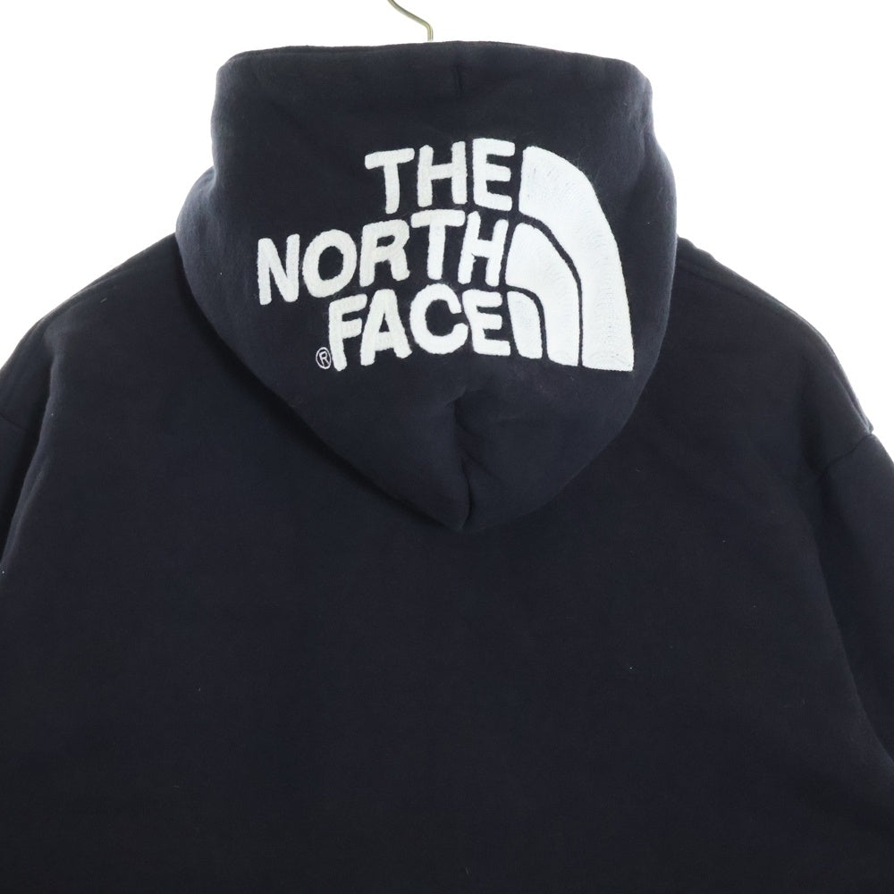 THE NORTH FACE(ザノースフェイス) ロゴエンブロイダリー スウェット ジップアップパーカー ブラック NT11530