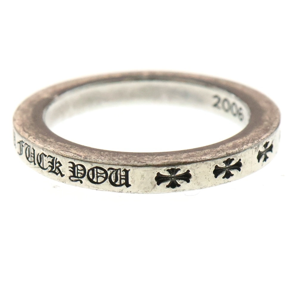 CHROME HEARTS(クロムハーツ) 3mm SPACER FUCKYOU HONOLULU限定 3mm スペーサー ファックユー ホノルル リング シルバー