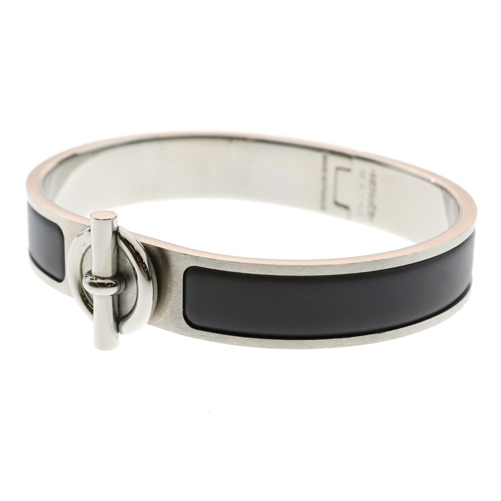 HERMES(エルメス) クリックグレナン エナメル ブレスレット バングル シルバー