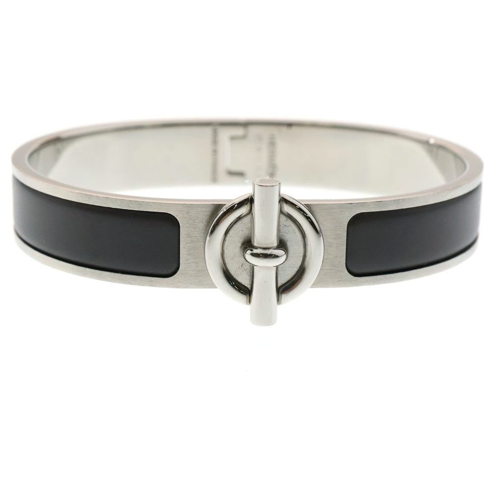 HERMES(エルメス) クリックグレナン エナメル ブレスレット バングル シルバー