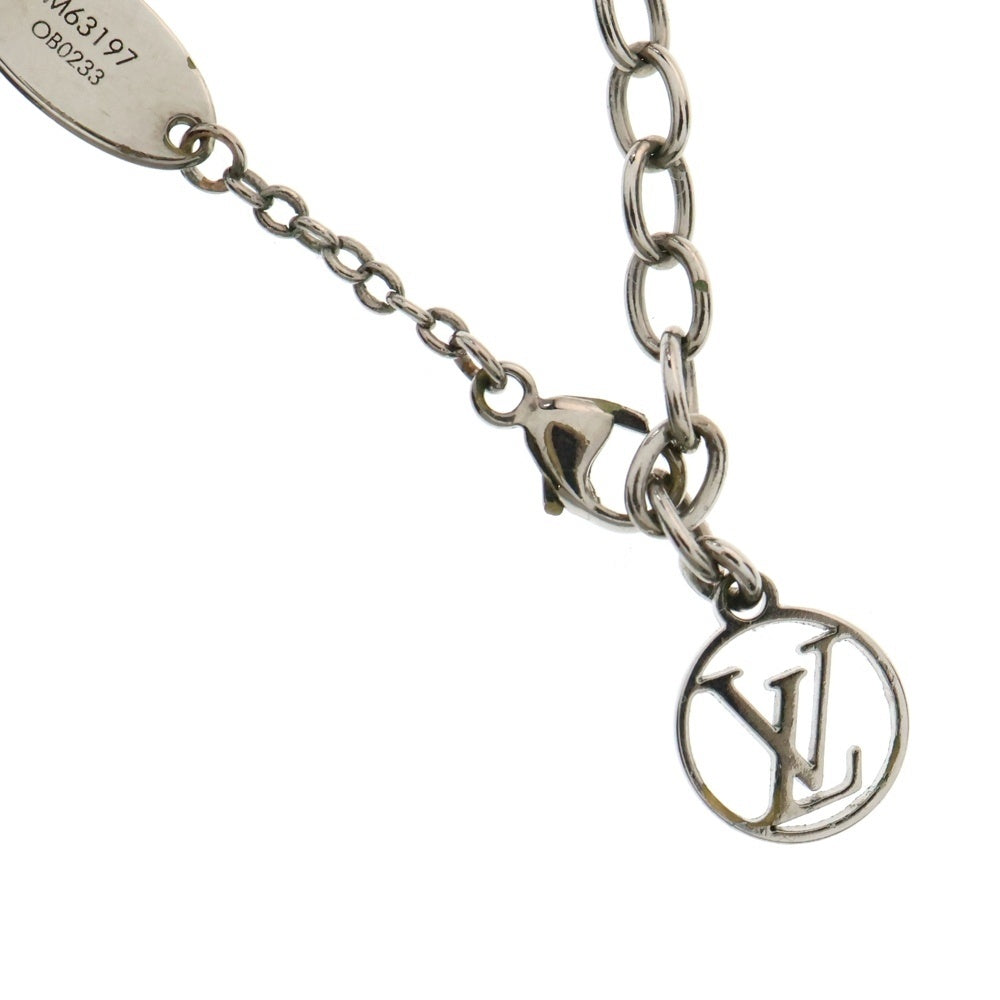 LOUIS VUITTON(ルイヴィトン) エセンシャルV ネックレス メタル ペンダント シルバー M63197