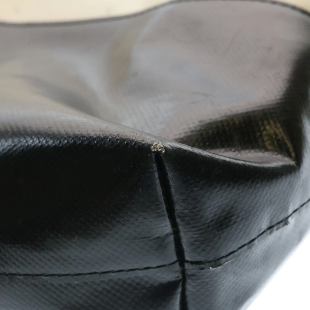 MARNI(マルニ) TRIBECA SHOPPING BAG トライベッカ ショッピング トートバッグ レディース アイボリー/ブラック RY24000932