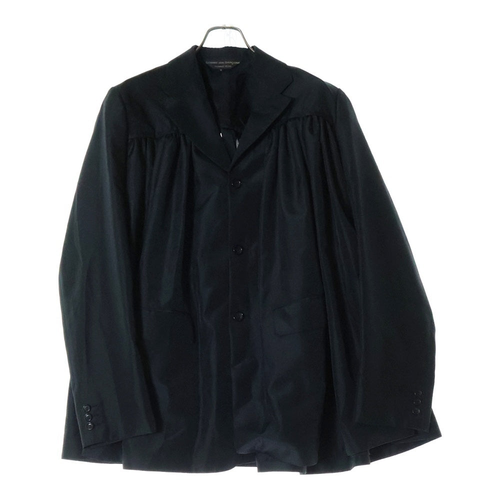 COMME des GARCONS HOMME PLUS(コムデギャルソンオムプリュス) 24SS カーテンプリーツ ボタンジャケット ブラック AD2023 PM-J044-051-1-2