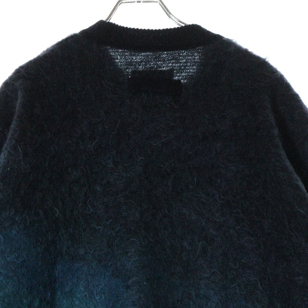 ssstein(シュタイン) GRADATION MOHAIR KNIT LS モヘア混 グラデーション クルーネックニット セーター マルチカラーST.1139
