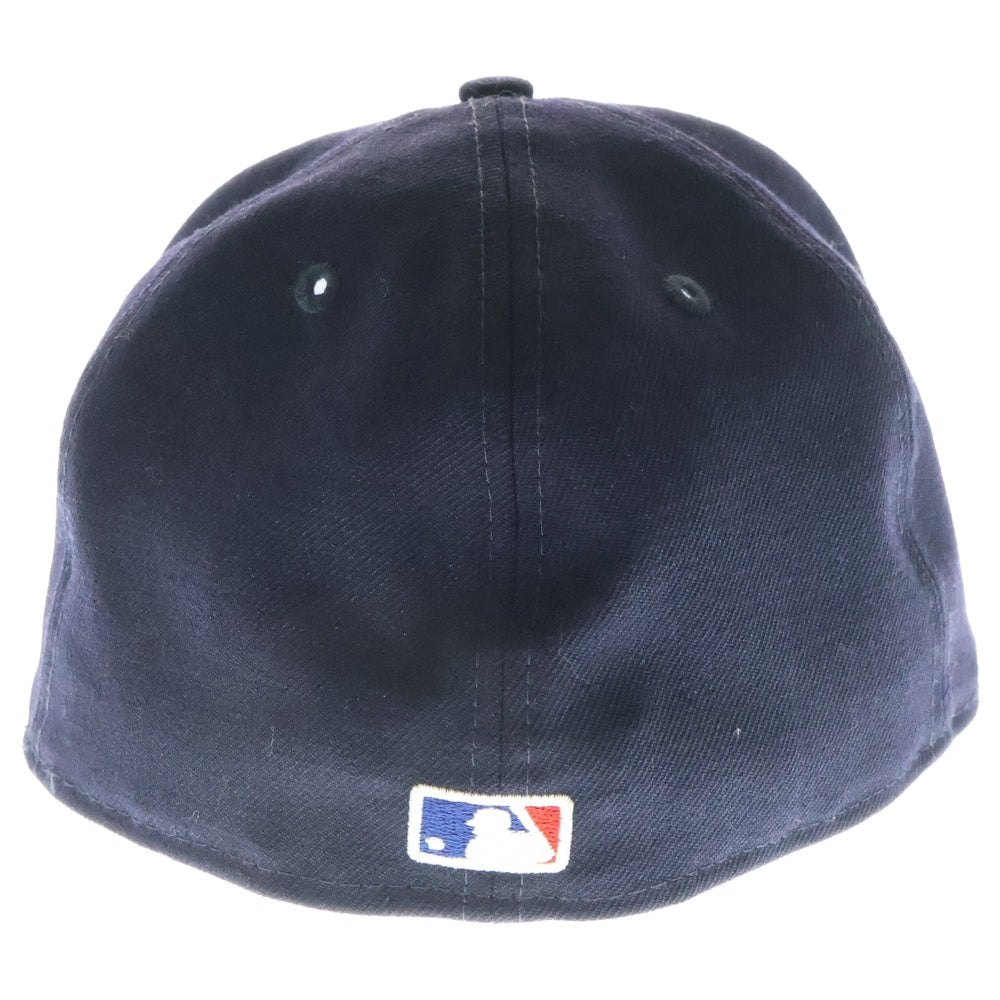 FEAR OF GOD ESSENTIALS(フィアオブゴッド エッセンシャルズ) × NEW ERA 59FIFTY Fitted ニューエラ ロゴエンブロイダリー 6パネル ベースボールキャップ 帽子 ネイビー