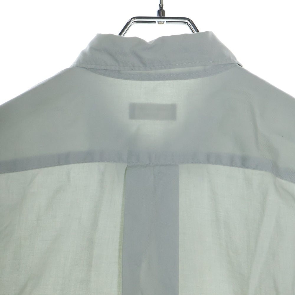 COMME des GARCONS HOMME(コムデギャルソンオム) 93AW 田中期 田中オム 銀タグ ロングスリーブ 長袖 プレーン シャツ グレー HE-030120