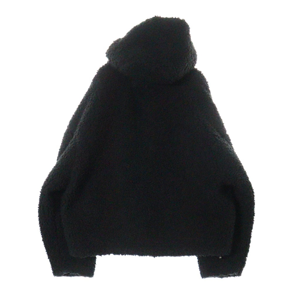 1017 ALYX 9SM(アリクス) POLAR TECHNICAL JACKET ポーラーテクニカル ボア フーデッドジャケット ブラック AAUOU0230FA01
