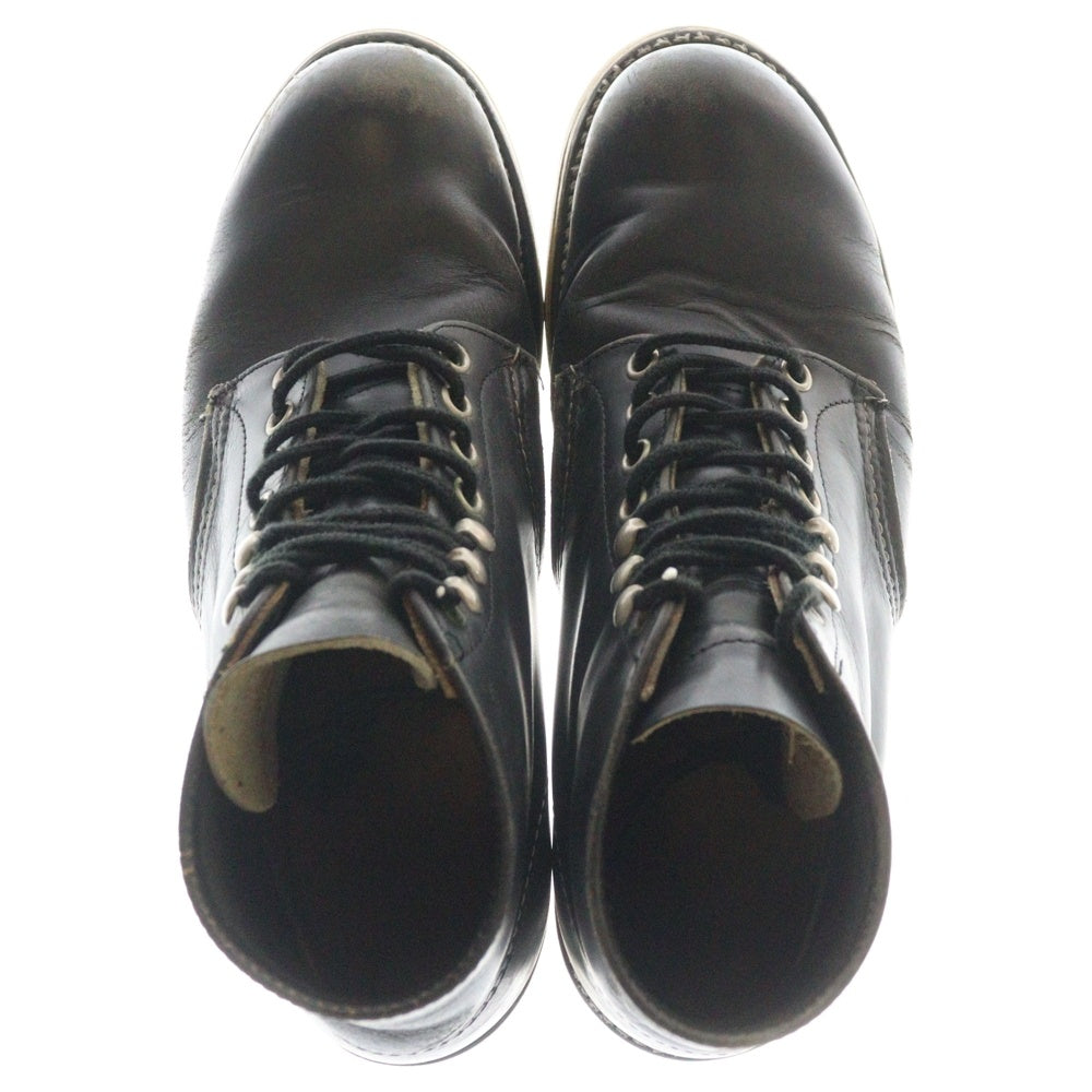 RED WING(レッド ウイング) 90S 新 四角犬タグ 6-inch Classic Round クラシックラウンド レースアップ レザー ブーツ ブラック 8165