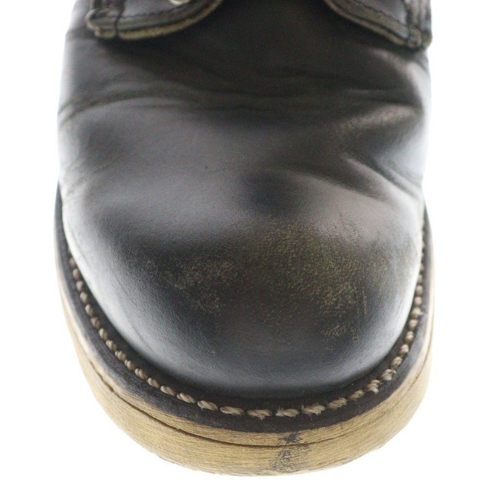 RED WING(レッド ウイング) 90S 新 四角犬タグ 6-inch Classic Round クラシックラウンド レースアップ レザー ブーツ ブラック 8165