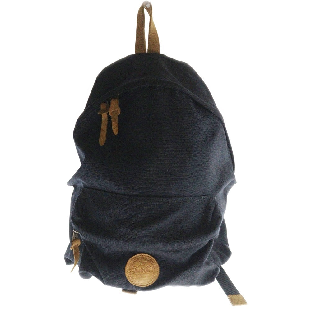 TENDERLOIN(テンダーロイン) ×PORTER K-SEVEN ポーター コーデュラ レザーパッチ デイバッグ ナイロン リュックサック ブラック