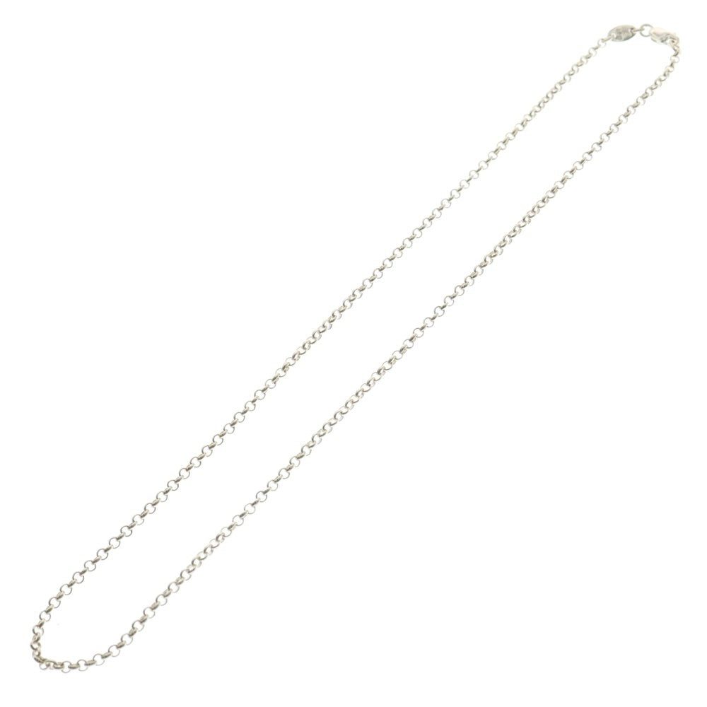 CHROME HEARTS(クロムハーツ) NECKCHAIN R16 ロールチェーンネックレス 16inch シルバー BCA082