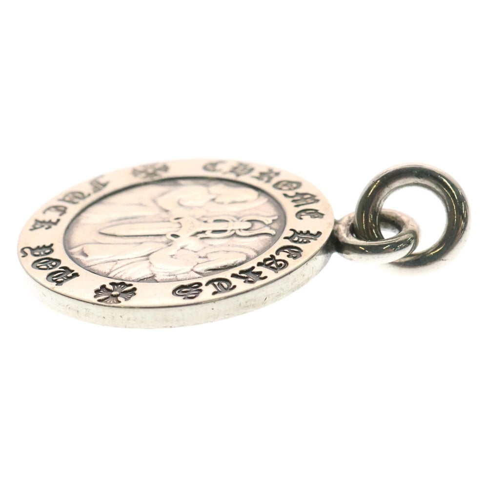 CHROME HEARTS(クロムハーツ) CHRM ANGL MDL V1 エンジェルメダルチャーム ペンダントトップ シルバーBCA229