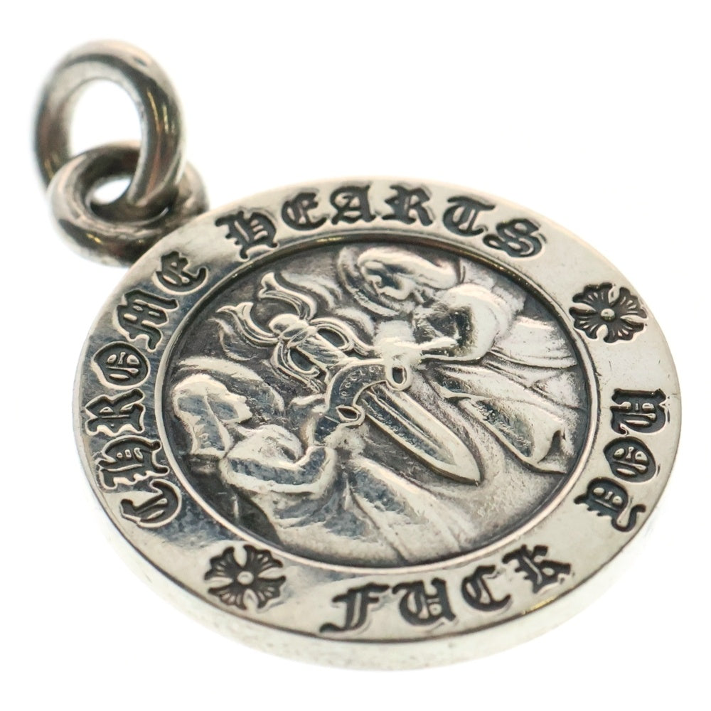 CHROME HEARTS(クロムハーツ) CHRM ANGL MDL V1 エンジェルメダルチャーム ペンダントトップ シルバーBCA229