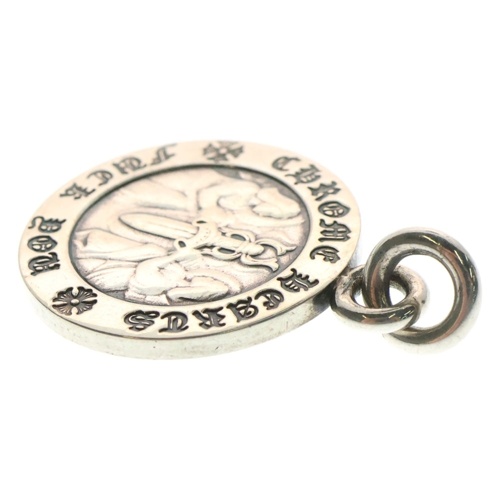 CHROME HEARTS(クロムハーツ) CHRM ANGL MDL V1 エンジェルメダルチャーム ペンダントトップ シルバーBCA229
