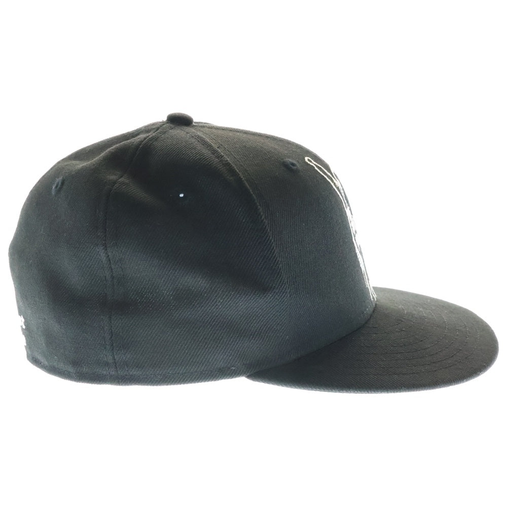 NEW ERA(ニューエラ) ×RAGE AGAINST THE MACHINE 59FIFTY レイジアゲインストザマシーン グラフィックエンブロイダリー 6パネル ベースボールキャップ 帽子 ブラック