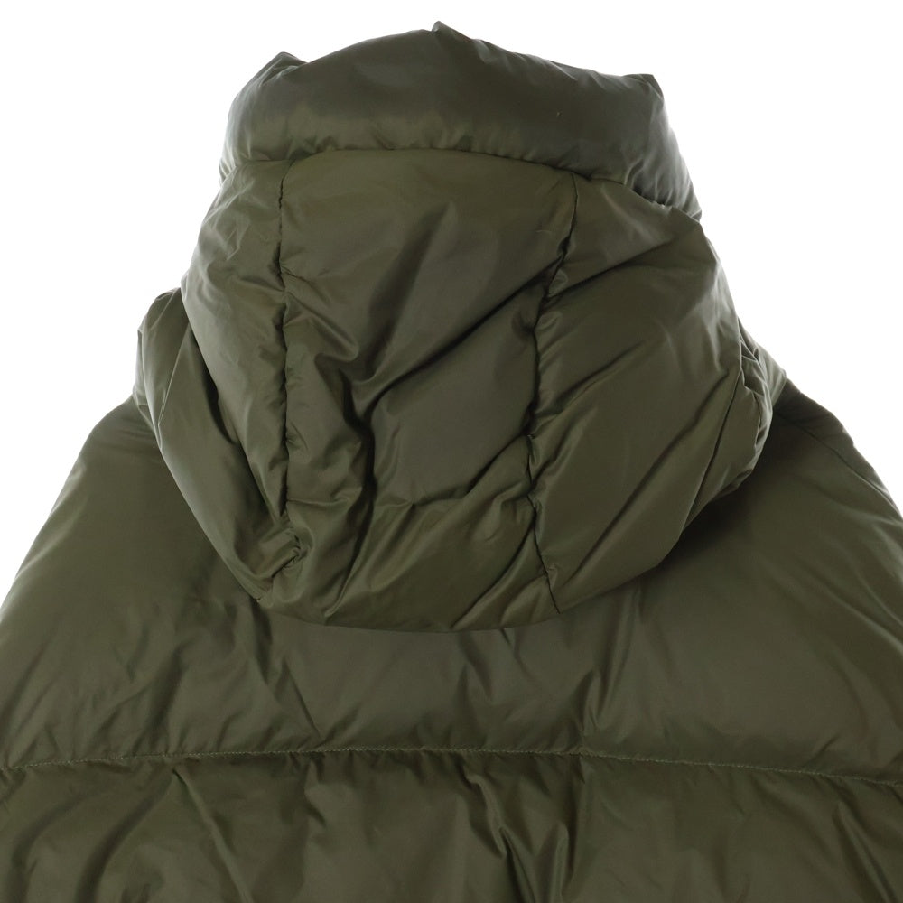 BACON(ベーコン) 21AW NEW CLOUD ニュークラウド フーデッド ハイネックジップアップ ダウンジャケット レディース カーキ 21-010-510-0006-3-0