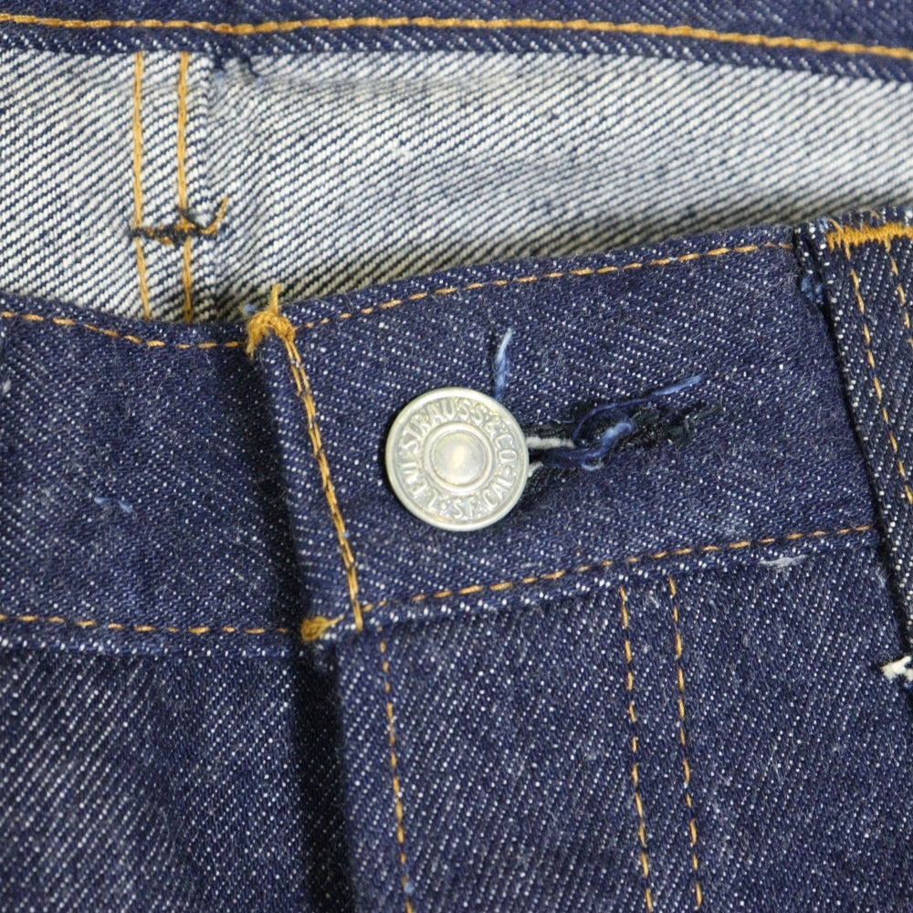 Levi's(リーバイス) 70S VINTAGE 501 66前期 スモールE ボタン裏6 デットストック ボタンフライ デニムパンツ インディゴ