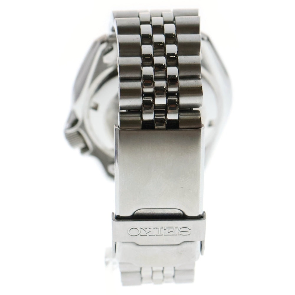 SEIKO(セイコー) ダイバーズ200 デイデイト ブラック ボーイ 腕時計 シルバー SKX007 7S26-0020