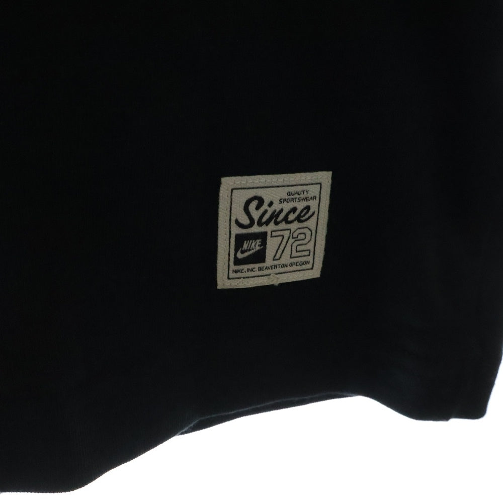 NIKE(ナイキ) OVER SIZE PRINT TEE オーバーサイズ プリント クルーネック 半袖Tシャツ カットソー ブラック/ホワイト HF4602-010