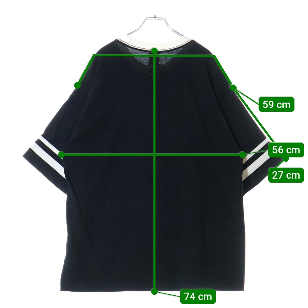 NIKE(ナイキ) OVER SIZE PRINT TEE オーバーサイズ プリント クルーネック 半袖Tシャツ カットソー ブラック/ホワイト HF4602-010