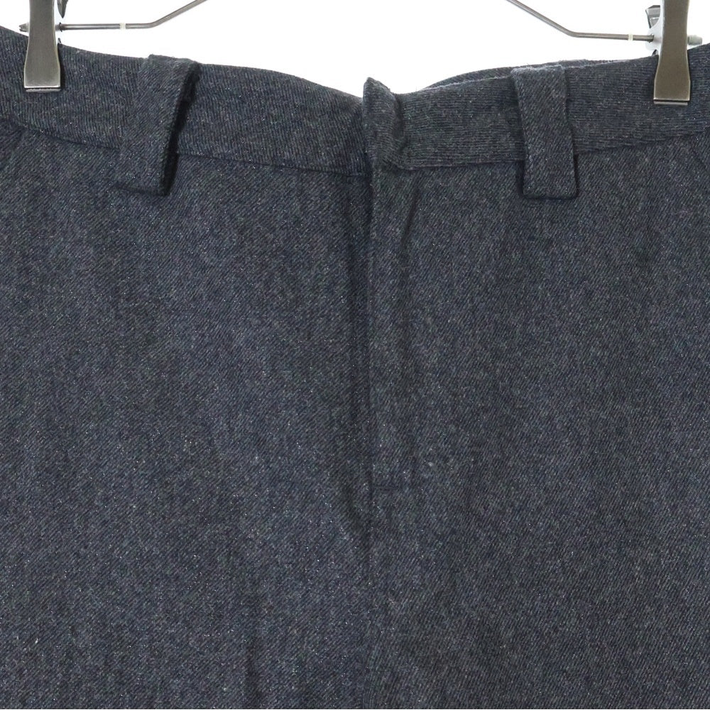 WILLY CHAVARRIA(ウィリーチャバリア) WOOL WIDE PANTS ウール ワイド パンツ グレー