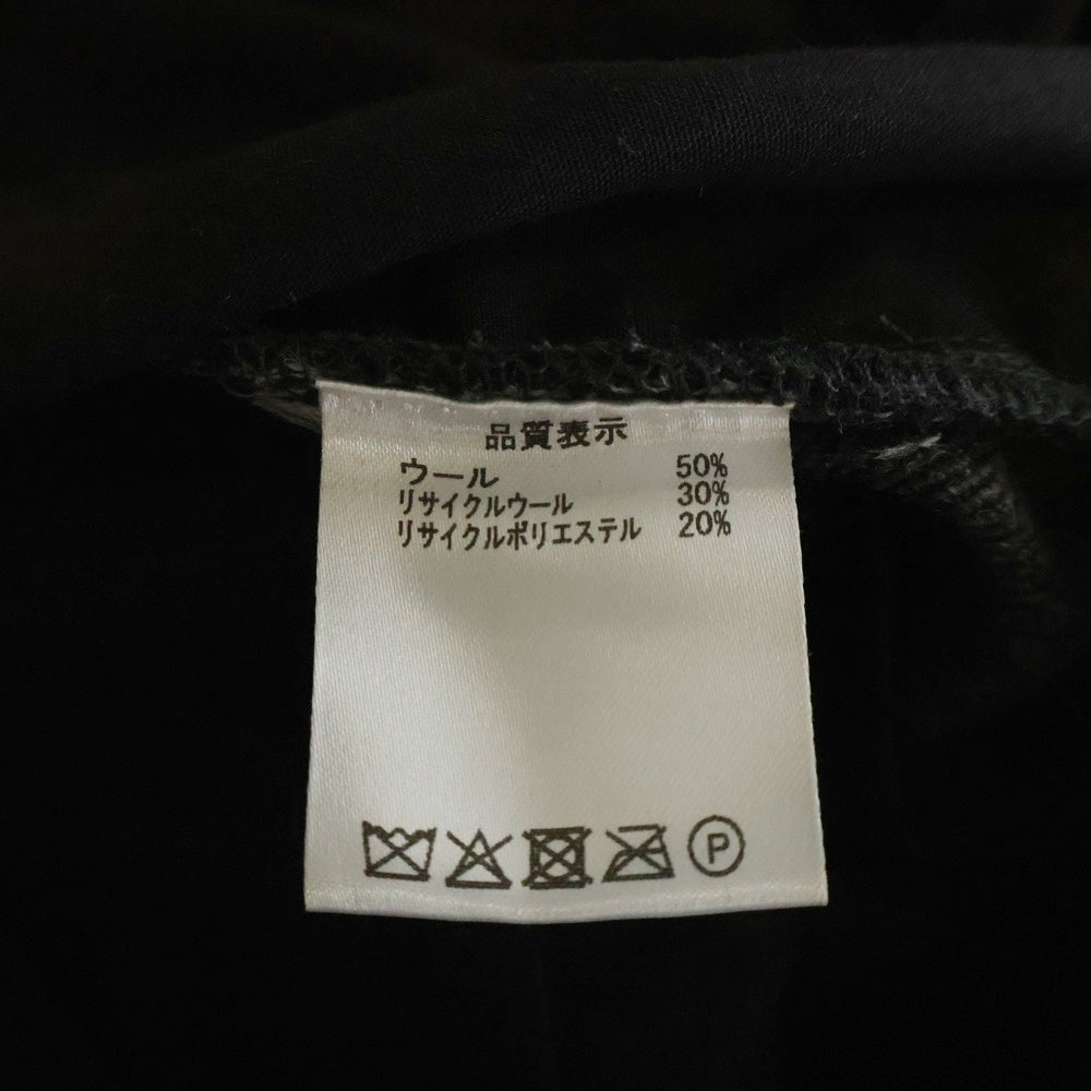 WILLY CHAVARRIA(ウィリーチャバリア) WOOL WIDE PANTS ウール ワイド パンツ グレー