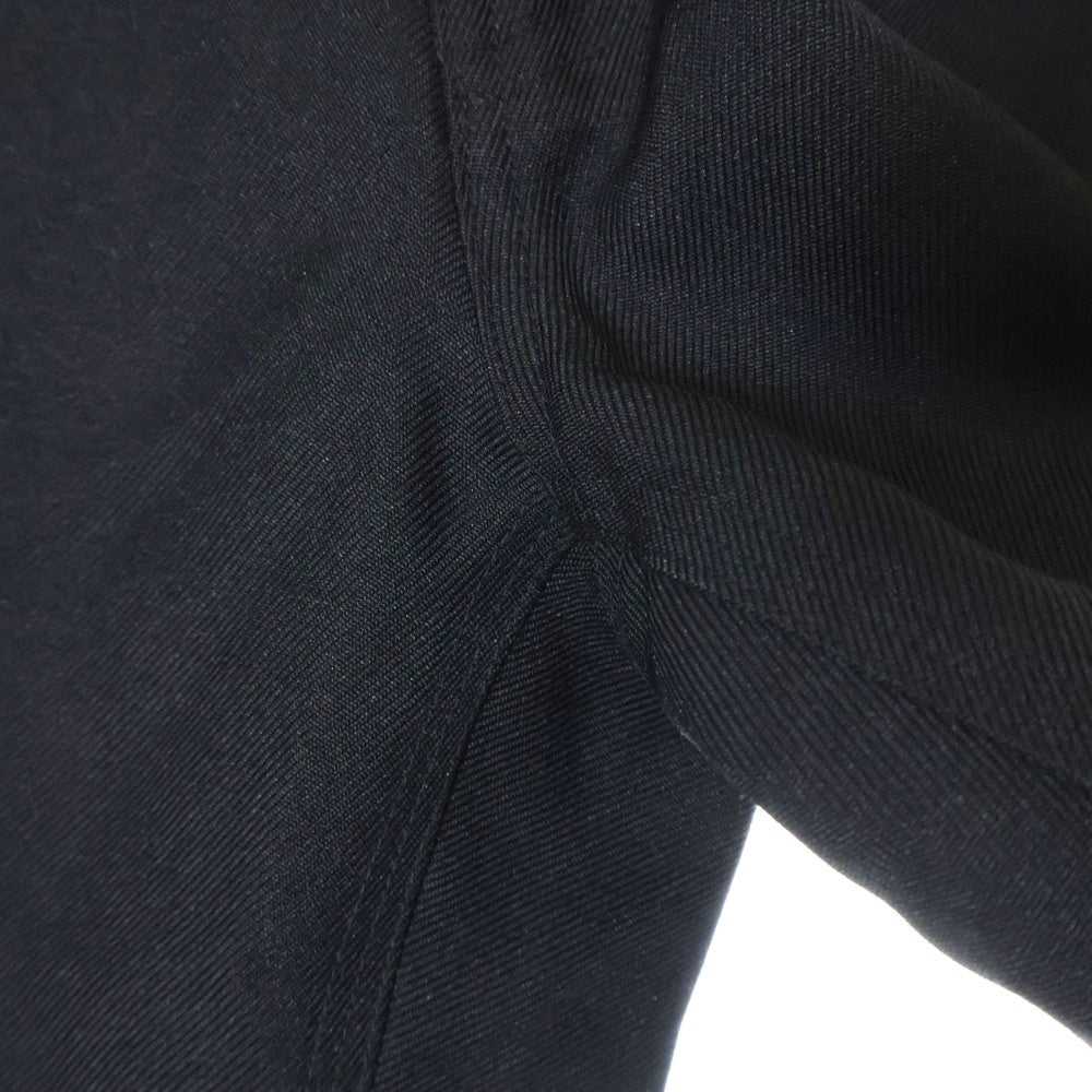 WILLY CHAVARRIA(ウィリーチャバリア) 1TUCK TROUSERS WIDE PANTS 1タック トラウザー ワイドパンツ ブラック