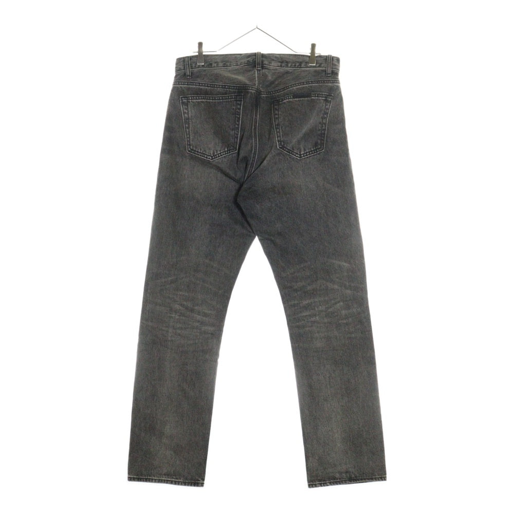 FEAR OF GOD ESSENTIALS(フィアオブゴッド エッセンシャルズ) 24AW 5POCKET DENIM PANTS 5ポケット ダメージ加工 デニムパンツ ブラック