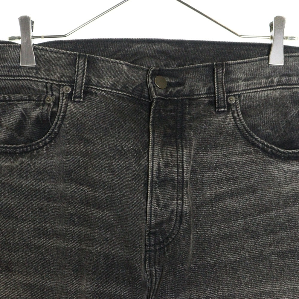 FEAR OF GOD ESSENTIALS(フィアオブゴッド エッセンシャルズ) 24AW 5POCKET DENIM PANTS 5ポケット ダメージ加工 デニムパンツ ブラック