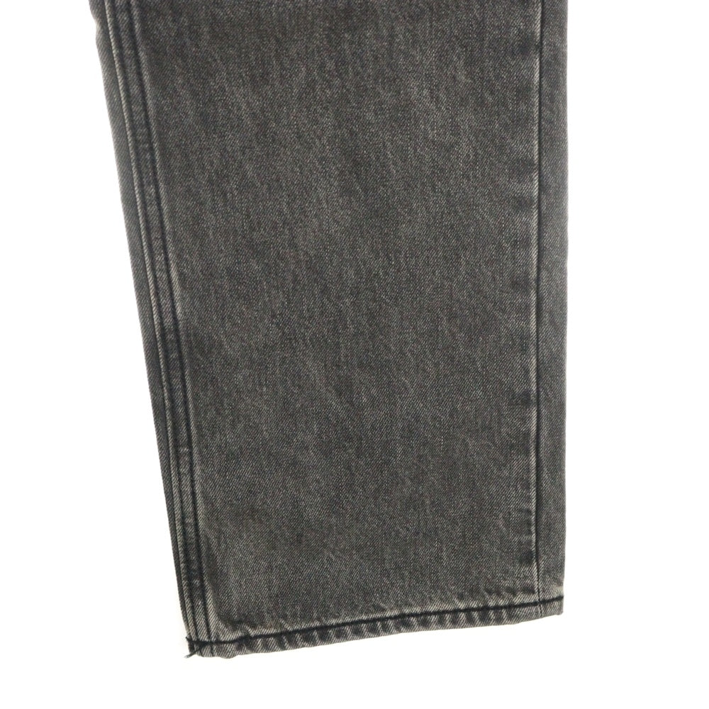 FEAR OF GOD ESSENTIALS(フィアオブゴッド エッセンシャルズ) 24AW 5POCKET DENIM PANTS 5ポケット ダメージ加工 デニムパンツ ブラック